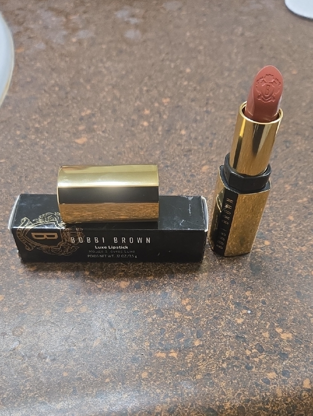 Bobbi Brown Luxe Lipstick in Warm Terracotta Pink